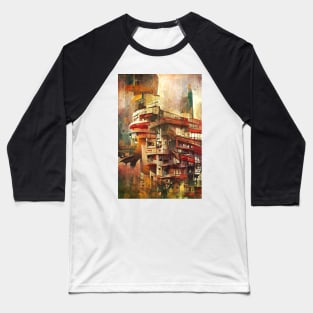 Surreal Architecture Baseball T-Shirt